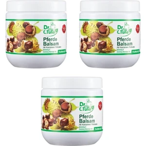 Dr.c.tuna At Kestanesı Masaj Jeli 500 ml x 3 Lü Set
