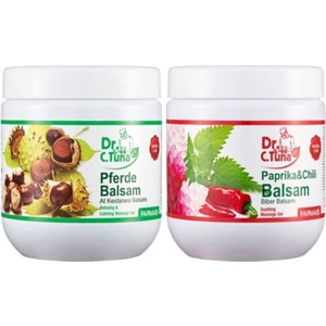 Dr.c.tuna At Kestanesı Masaj Jeli 500 ml & Biberli Masaj Jeli 500 ml