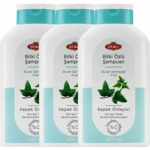 Bitki Özlü Şampuan Ivy - Duvar Sarmaşığı 400 Ml X 3 Adet