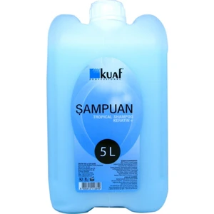 Kuaf Şampuan Tropikal Keratin Mavi 5 Lt