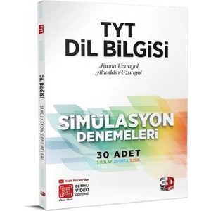 3D TYT Dil Bilgisi Simülasyon 30 Adet Denemeleri Çözüm