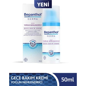 Derma Yoğun Nemlendirici Gece Bakım Kremi 50 ml Provitamin B5 Bakım Kompleksi