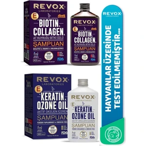 Bıotın & Collapugen Şampuan 400ml Keratin & Ozon Oil Aktif Oksijen Içeren Bakım Şampuanı 360m