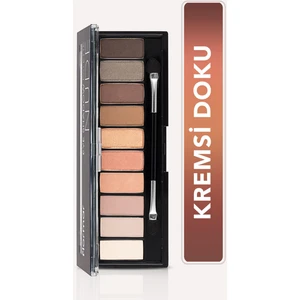10'lu Far Paleti (Açık Nude ve Toprak Tonları) - Eyeshadow Palette - 001 - 8690604479511