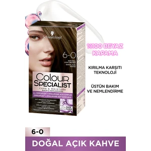Colour Specialist Saç Boyası 6-0 Doğal Açık Kahve