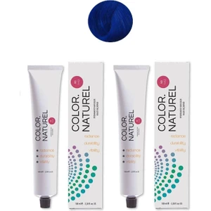 Color Naturel Mavi Saç Boyası 100 Ml - 2 Adet