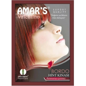 6'Lı Hint Kınası Seti - Bordo-8697125060211