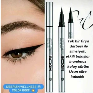 Siberian Welness Siberian Wellness Fine Eyeliner 01 Black Color Boom