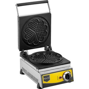 Çiçek Model Waffle Makinası Elektrikli 21 cm