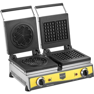 Çiftli Çiçek Model Waffle Makinası Elektrikli 16 cm