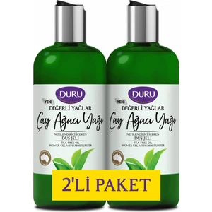 Değerli Yağlar Nemlendiricili Çay Ağacı Yağı Duş Jeli 2X500ML