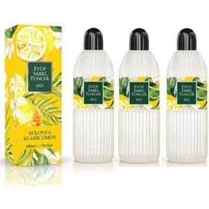 Eyüp Sabri Tuncer Klasik Limon Kolonyası 400 ml - Pet Şişe 3 Adet Eyüp Sabri Tuncer 400 Pet