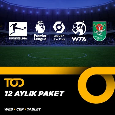 TOD 12 Aylık Spor Extra+ Paketi - (Web + Cep +