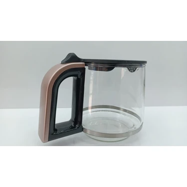 Karaca Çaysever Robotea -Rosegold Saplı Cam Demlik-Orjinal Yedek