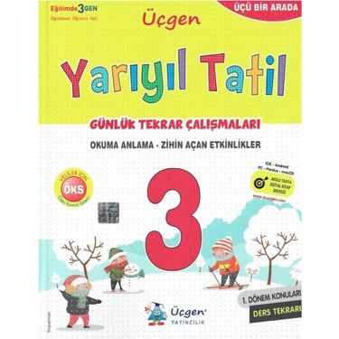 Üçgen Yayınları 3. Sınıf Yarıyıl Tatil Günlük Tekrar