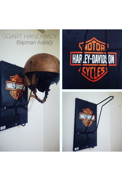 Ggart Decoration Kask Askısı Askılığı Art Serıes