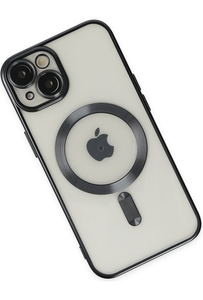 Ankacep Apple iPhone 13 Kılıf Kross Magneticsafe Kapak + Kablo Koruyucu