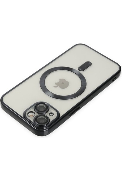 Ankacep Apple iPhone 13 Kılıf Kross Magneticsafe Kapak + Kablo Koruyucu