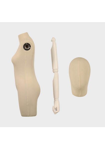 40 Beden Gold Ayaklı Pantolon Giyebilen Terzi Mankeni Vitrin Mankeni Prova Mankeni