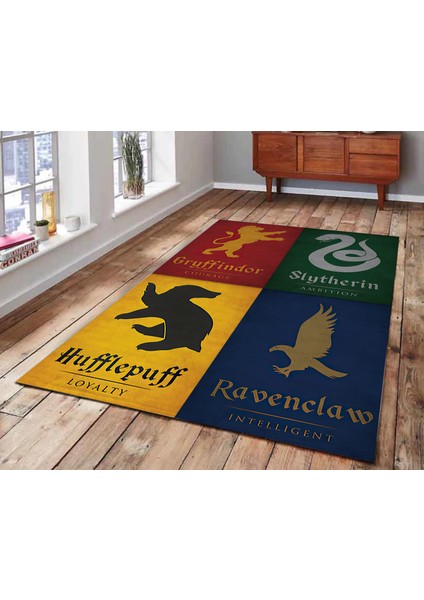 Harry Potter Genç Odası Halı Dekoru Dijital Baskı Makinede Yıkanabilir Çocuk Çocuk Odası Halısı fiyatları