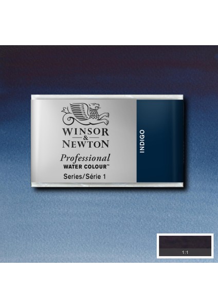 Professional Sulu Boya Tam Tablet Indigo 322 S.1