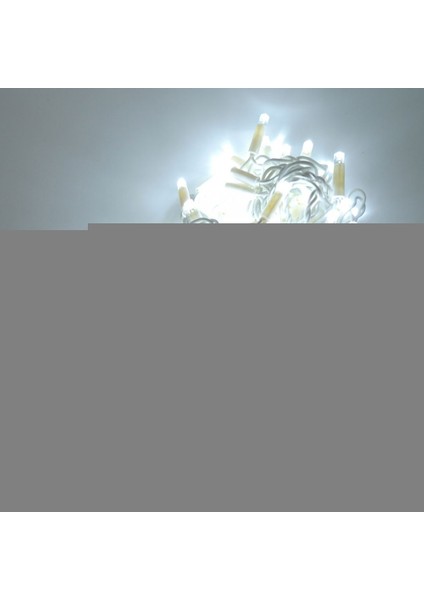 Saçak LED Perde Aydınlatma 2m Iç Mekan Sarkıt Beyaz