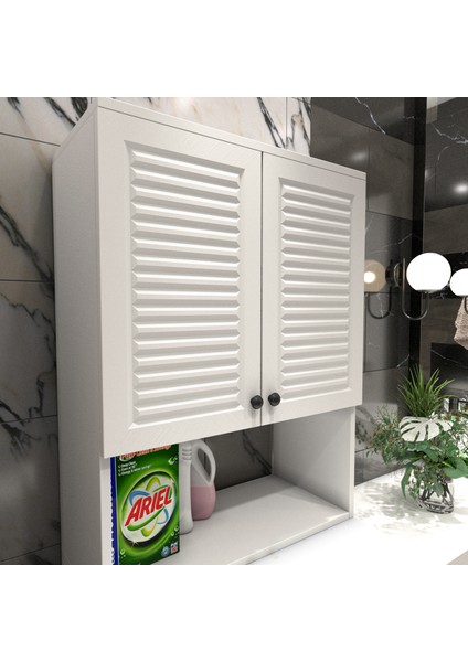 Yıldız Elegance Banyo Dolabı Çamaşır Makinesi Dolabı Luxe