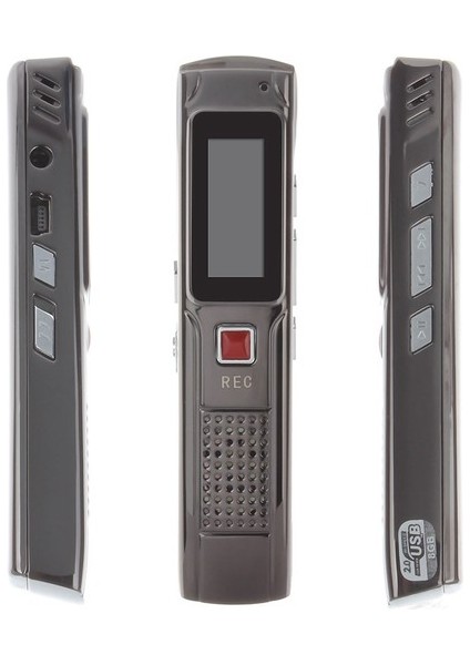 Profesyonel Dijital Ekranlı Ses Kayıt Cihazı 16 GB Kingboss Hs-26 modelleri