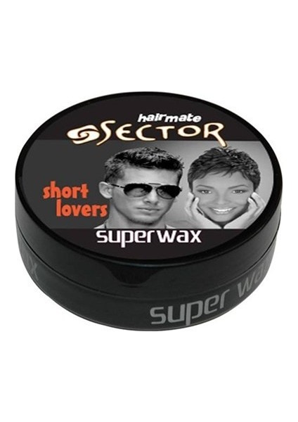 Hairmate Superwax Islak Görünüm Siyah Wax 150 Ml 2 Adet