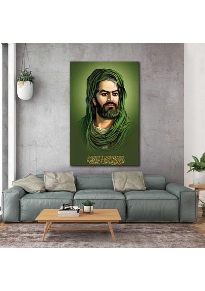 Hz Hüseyin Din Kanvas Tablo