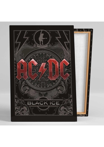 Ac Dc Müzik Grubu Rock Metal Müzik Sanat Kanvas Tablo