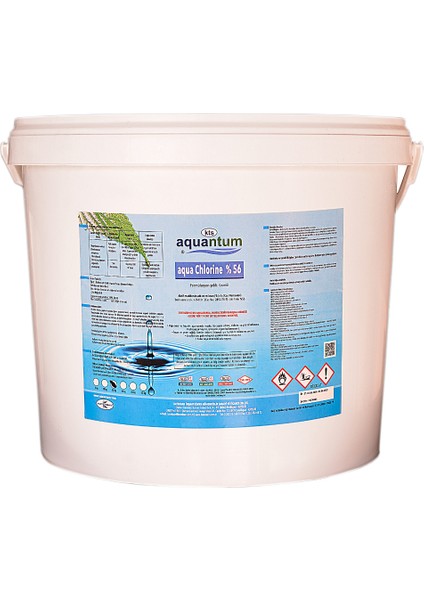 10 kg Klor (Chlor) 56 Granül %56 Aktif Klor