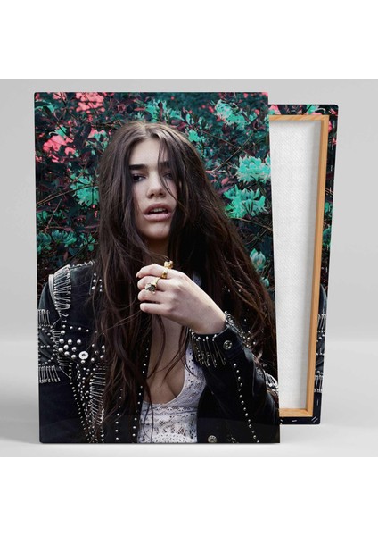 Dua Lipa Müzik Sanat Kanvas Tablo