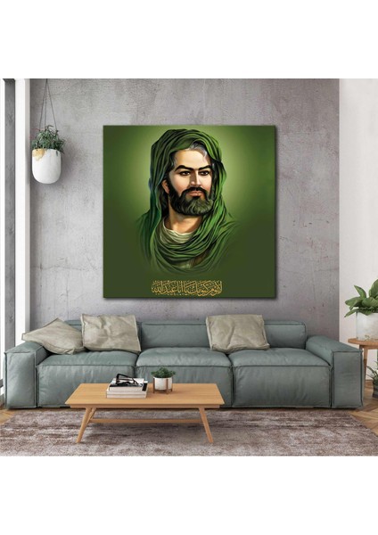 Hz Hüseyin Kerbela Kanvas Tablo
