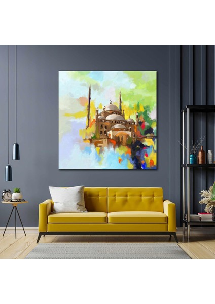 Kahire Mehmet Ali Paşa Cami Islam Kanvas Tablo
