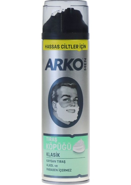 Tıraş Köpüğü 200 Ml Klasik