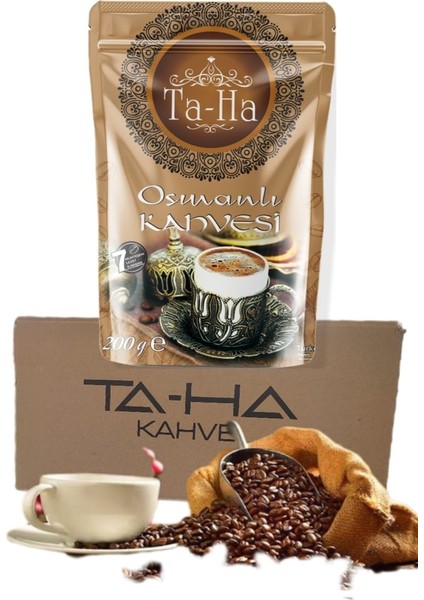 Ta-Ha Kahve Osmanlı Kahvesi 24 x 200 gr