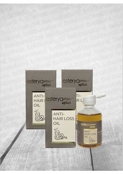 Anti Hair Loss Oil Yılan Yağı (Saç Yağ) 3'Lü Set (50ml X 3) fiyatları
