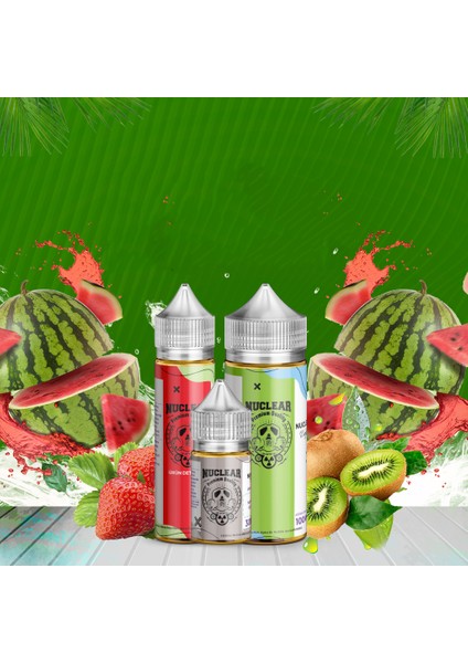 Power V2 Dıy Kit Karpuz Çilek Kivi Gıda Aroması ( 6 ml Aroma Içerir ) 100 ml