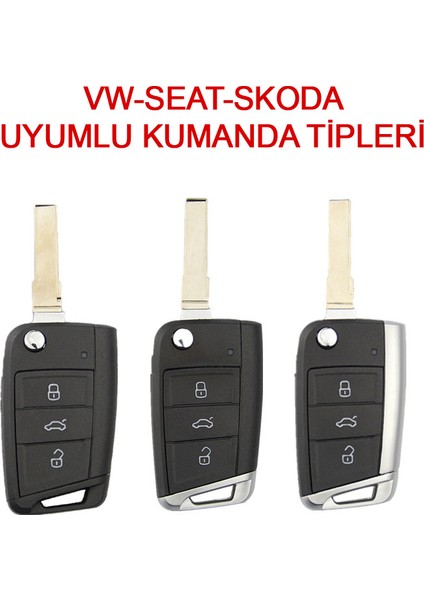 Golf 7 Anahtar Kabı - Golf 7 Kuaman Koruyucu Kılıf Golf Mk7 Golf Mk7.5 modelleri