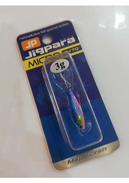 Major Craft Jigpara Micro Jpm-3 gr Jig - Blue Pink