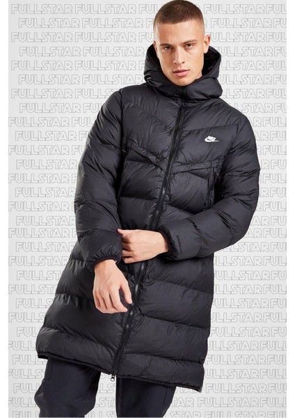 Storm Fit Windrunner Primaloft Filled Full Zip Hoodie Uzun Erkek Mont