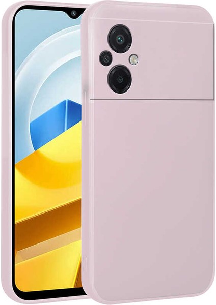 Xiaomi Poco M5 Kılıf Ultra Ince Kamera Korumalı Mat Silikon
