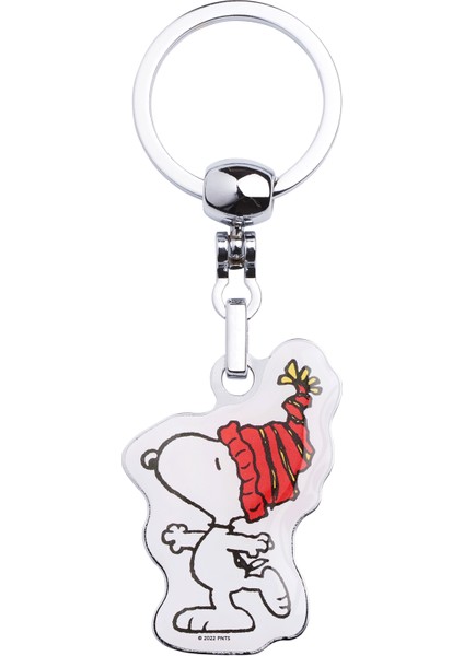 Snoopy Mutlu Yürüyüş - Anahtarlık