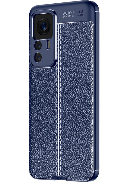 Xiaomi Mi 12T Pro Kılıf Deri Desenli Lux Niss Silikon