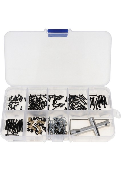 252PCS M1.4 Vidalar Eksenel SCX24 Için 1/24 Rc Paletli Araç Parçaları Aksesuarları (Yurt Dışından)