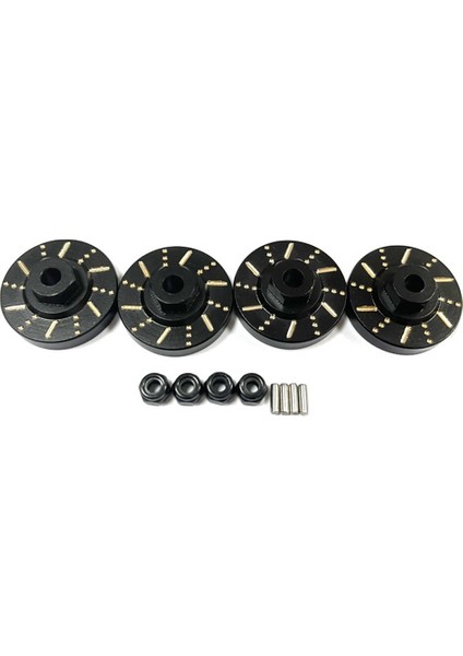 1/18 Ölçekli Fms Eazyrc Rochobby Pirinç Tekerlek Hex Adaptör Aksına Karşı Ağır Fren Disk Rc Araç Yükseltme Parçaları, Siyah (Yurt Dışından)