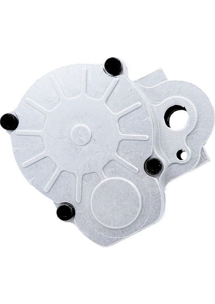 Fms FCX24 Için Metal Şanzıman Vites Kutusu Şanzıman Muhafazası 1/24 Rc Paletli Araba Yükseltmeleri Parçaları Aksesuarları, Gümüş (Yurt Dışından)