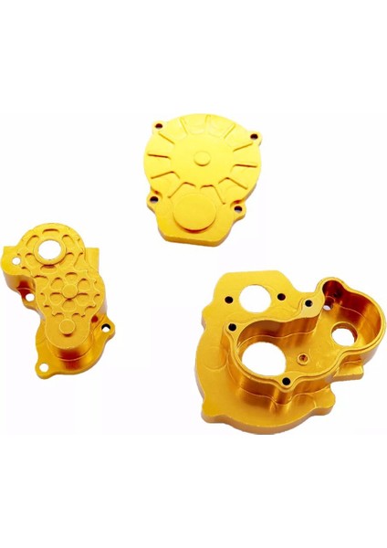 Fms FCX24 Için Metal Şanzıman Vites Kutusu Şanzıman Muhafazası 1/24 Rc Paletli Araba Yükseltmeleri Parçaları Aksesuarları, Gümüş (Yurt Dışından)