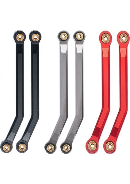 Metal Şasi Yükseltilmiş Bağlantı Çubuğu Direksiyon Çubuğu Seti Eksenel SCX24 AXI00001 C10 AXI00002 Jeep 1/24 Rc Paletli Araba Parçaları,2 (Yurt Dışından)